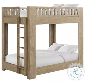 Bello Sandstone Full Over Full Bunk Bed