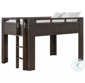 Bello Cocoa Full Low Loft Bed