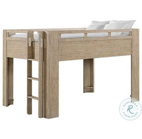 Bello Sandstone Full Low Loft Bed