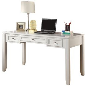 Boca Cottage White 57" Writing Desk