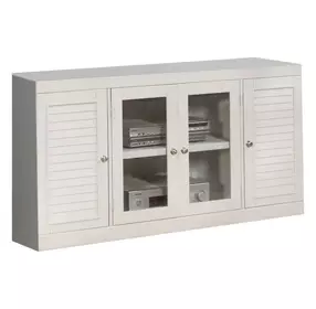 Boca Cottage White 56" TV Console