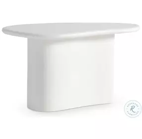 Fresco Chalky White Accent Table
