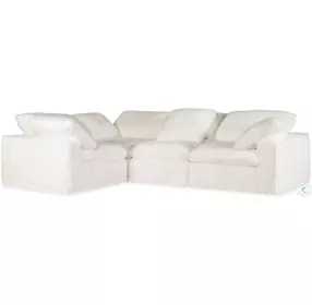 Barefoot White 4 Piece Sectional