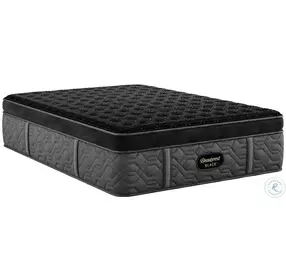 BRB 24 Series 4 Black Firm Summit Pillow Top Hybrid California King Size Mattress