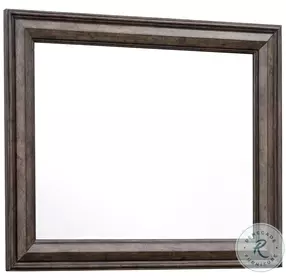Ashford Cowboy Boots Brown Rectangular Mirror
