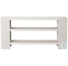 Stratum Mist 67" Console Table with 2 Shelves