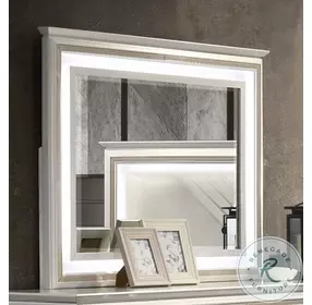 Brickfield Silver Mirror