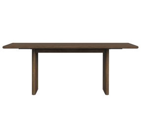 Perth Brown 78" Rectangular Dining Table