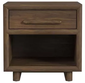 Perth Brown Square End Table