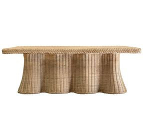 Britney Brown 50" Rectangular Coffee Table