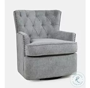 Bryson Ash Swivel Accent Chair