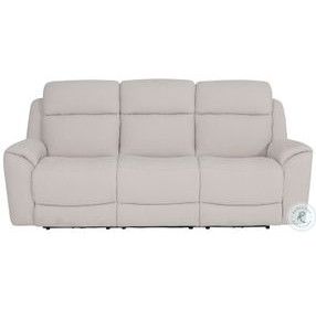 Sorellian Lenox Bone Power Reclining Sofa