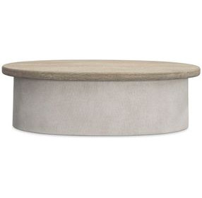 Easley Gray Oval Cocktail Table