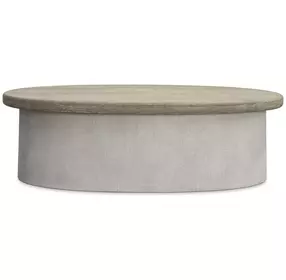 Easley Gray Oval Cocktail Table