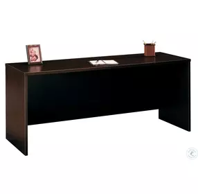 Series C Mocha Cherry 72" Credenza Shell