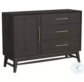 Bayside Black 56" Sideboard