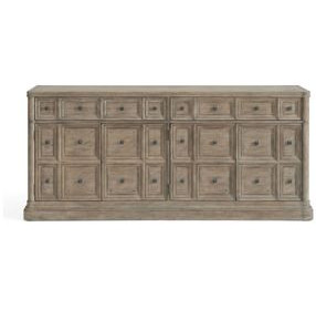 Reforma Brown 4 Door Credenza