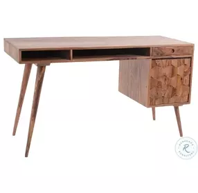 O2 Caramel Brown Desk