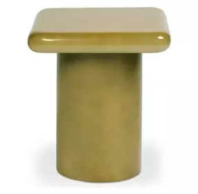 Daisy Green Square Side Table