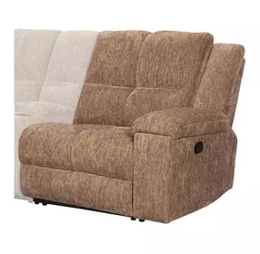 Bronco Plush Tobacco RAF Recliner