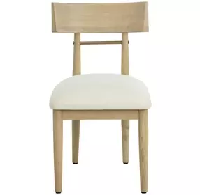 Sylvan Geralt Linen Performance Fabric Dining Chair Set of 2