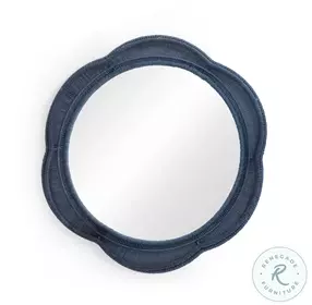 Zeva Blue Wall Mirror