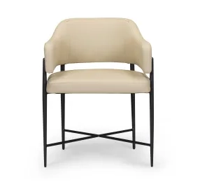 Sezanne Taupe Upholstered Dining Chair