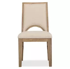 Tristan Brown Upholstered Side Chair Set of 2