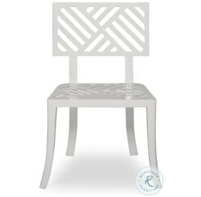 Sloan Cloud White Outdoor Dining Side Chair