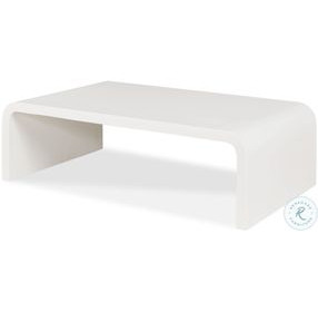 Mark White Outdoor Large Cocktail Table