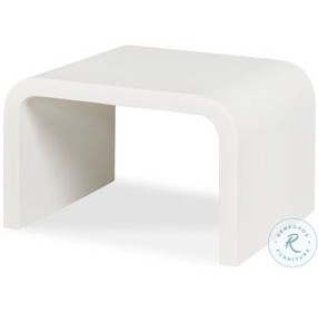 Mark White Outdoor Small Cocktail Table