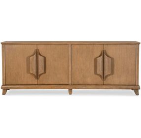 Cyrus Brown 4 Door Credenza