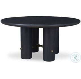 Cadence Mocha 54" Round Dining Table