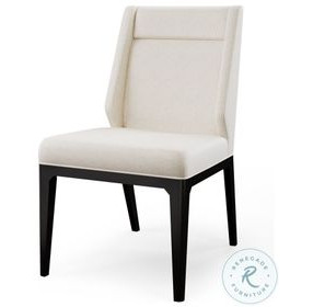 Cadence Off White And Mocha Dining Chair