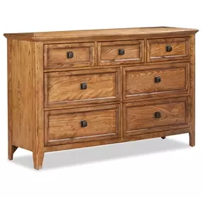 Alta Brushed Ash 7 Drawer Dresser