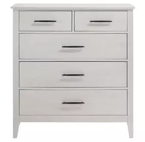 Andover White 5 Drawer Chest