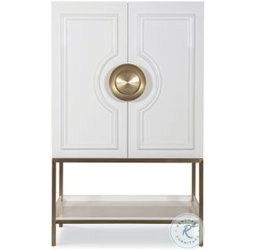 Cadence White Bar Cabinet