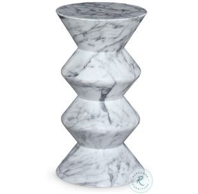 Cadence Faux Marble Martini Table