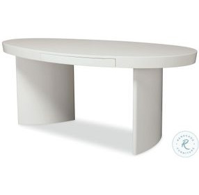 Cadence White Writing Desk