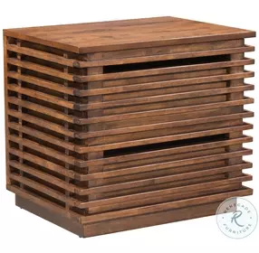 Linea Walnut End Table