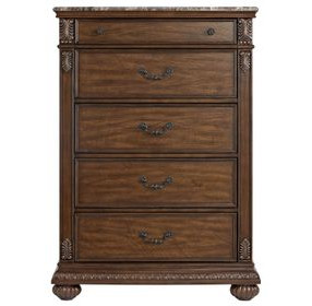 Concerto Brown 5 Drawer Chest