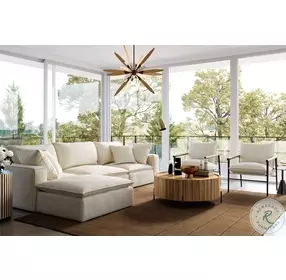 Cali Natural Performance Fabric Modular Sectional