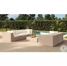 Cali Natural Performance Fabric Outdoor Conversation Set