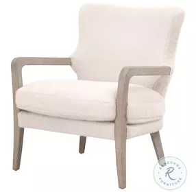 Calvin Varley Cream Club Chair