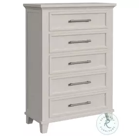 Henrik Ivory 5 Drawer Chest