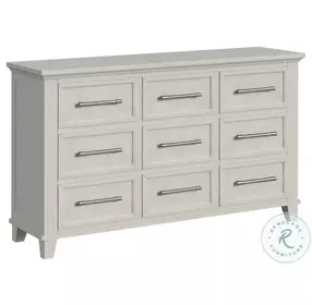 Henrik Ivory 9 Drawer Dresser