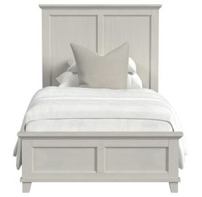 Henrik Ivory Twin Panel Bed