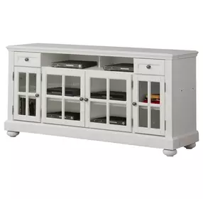 Cape Cod Vintage White 63" TV Console