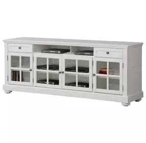 Cape Cod Vintage White 76" TV Console