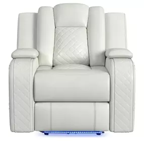 Amias Oyster Power Motion Recliner with LED and USB Charging